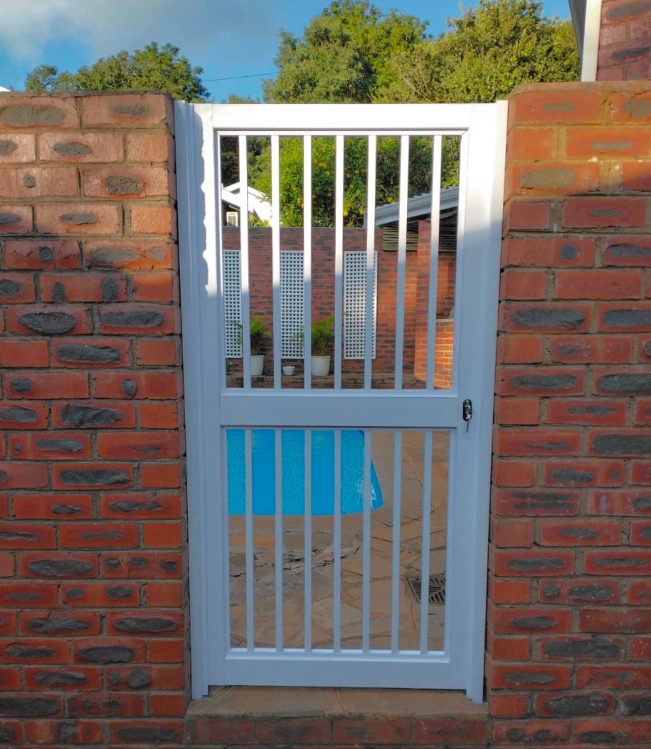 Aluminium Single-Hinged Gate Replacement by AFG Aluminium