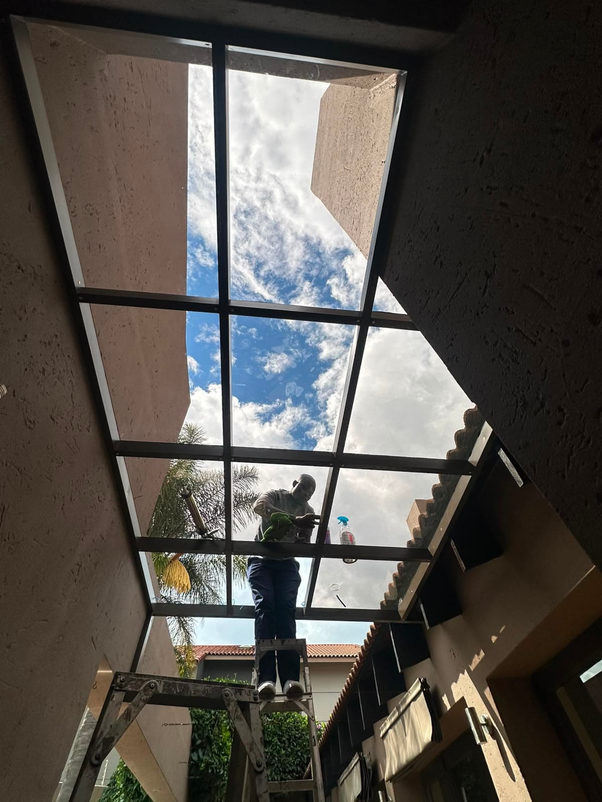 Custom Flat-Roof Skylight by AFG Aluminium