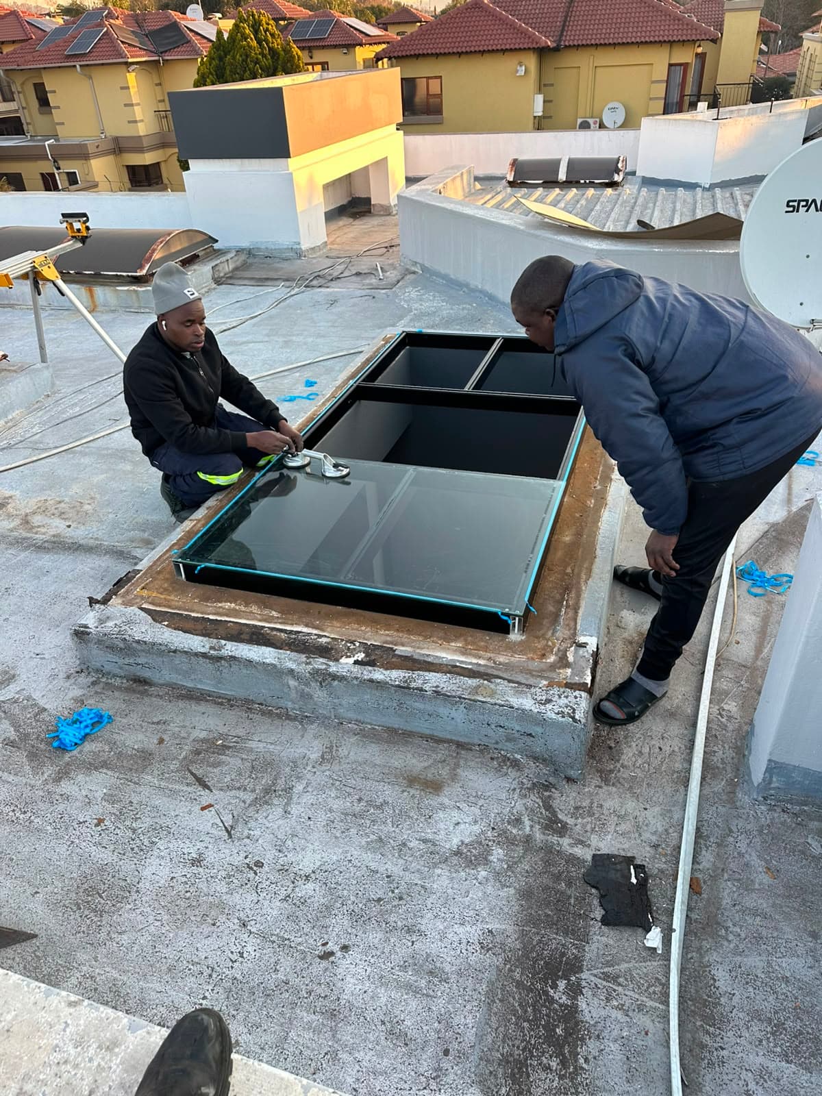 Replacement Aluminium Flat-Roof Skylights project photo 4
