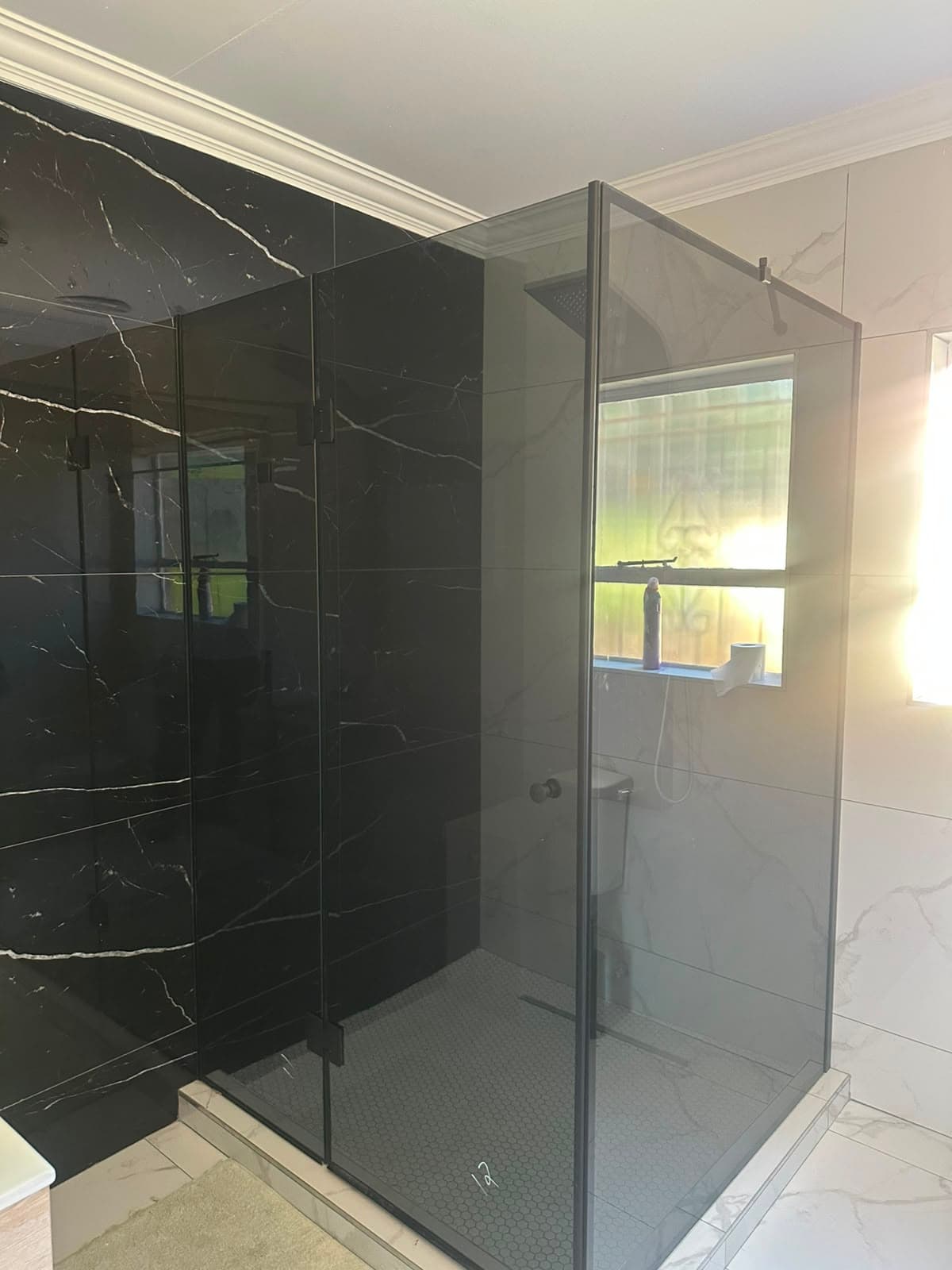 Bespoke Frameless Walk-In Shower by AFG Aluminium