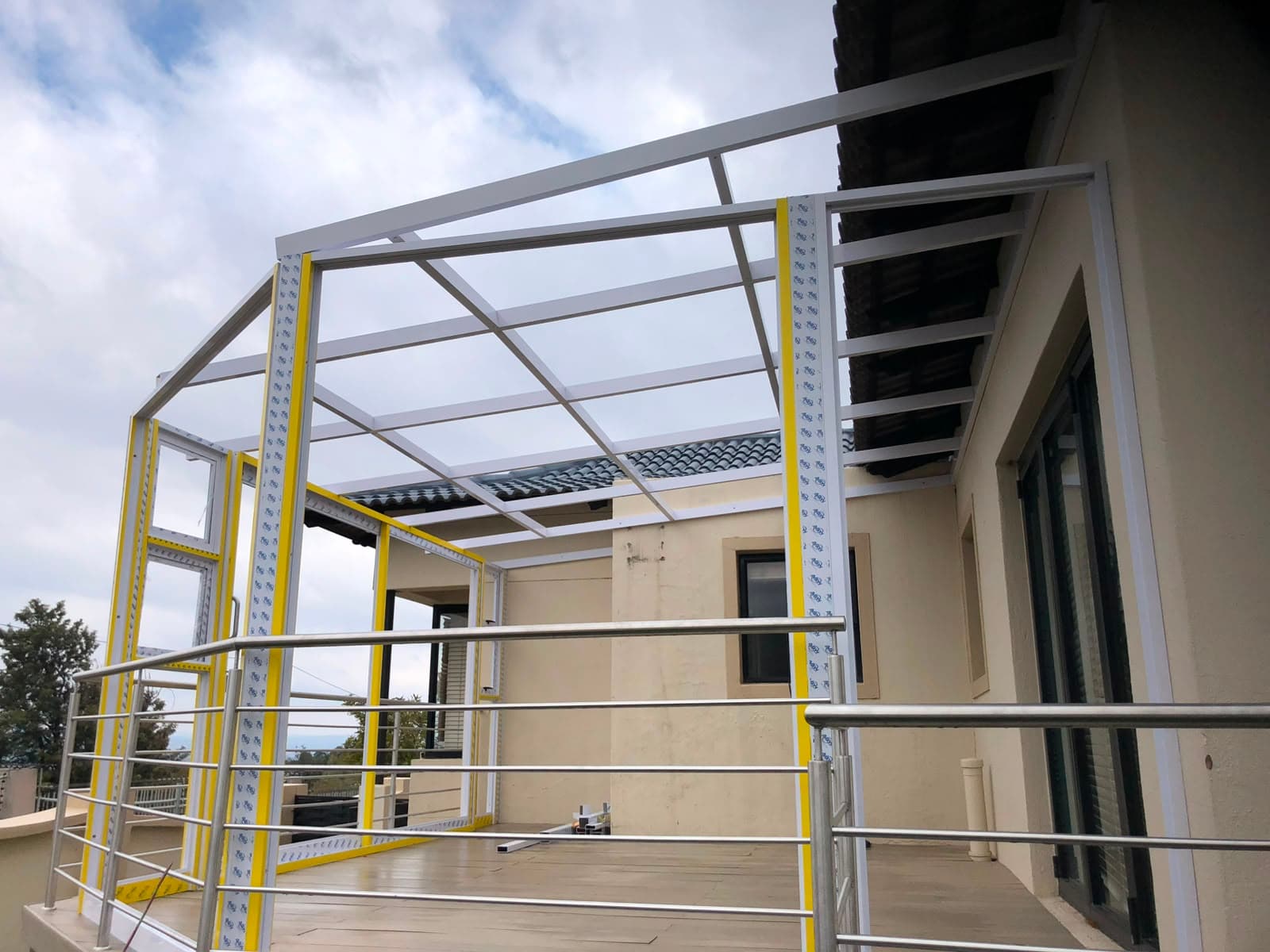 Tailor-Made Aluminium Patio Enclosure by AFG Aluminium