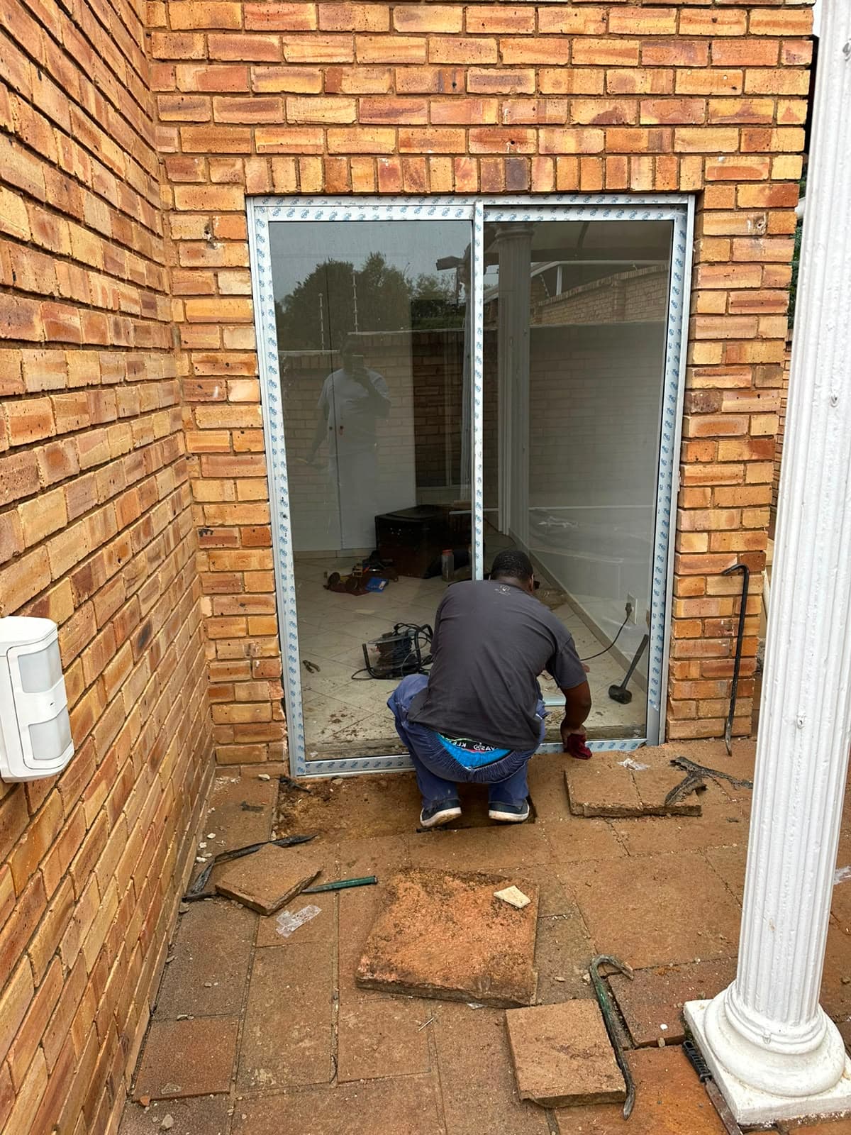 Aluminium Sliding Patio Door Installation project photo 2